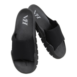 Wind Black women's slippers