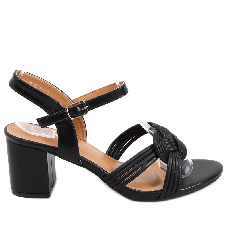 Jessa Black high-heeled sandals