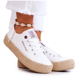 Big Star Sport Shoes Espadrilles Cross Jeans JJ2R4005C White Big Star Sport Shoes Espadrilles Cross Jeans JJ2R4005C White