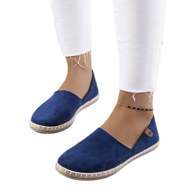 Jacquet women's navy blue espadrilles