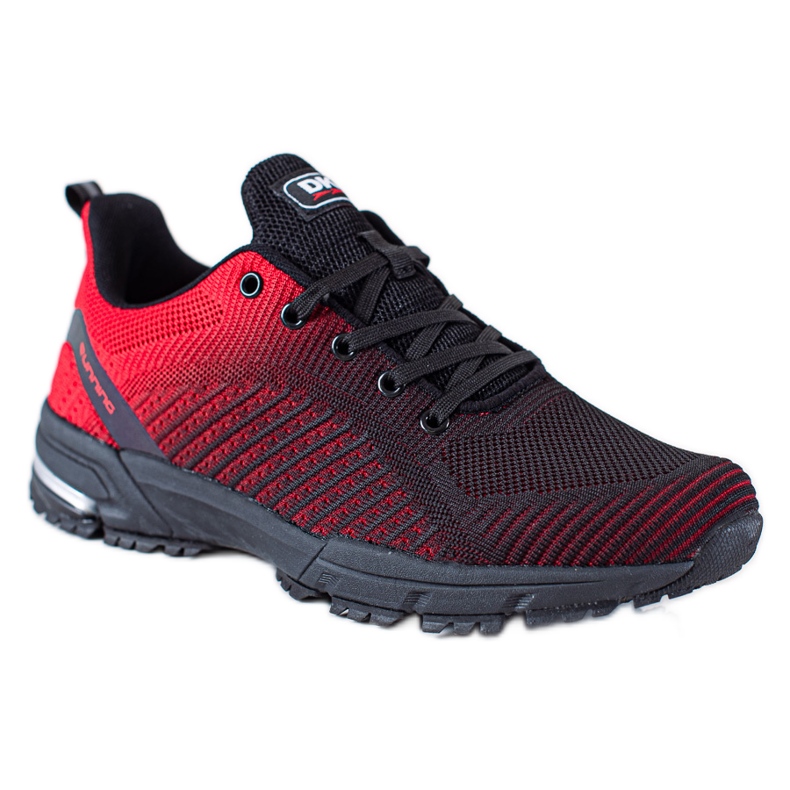 DK Sports shoes black red DK Sports shoes black red