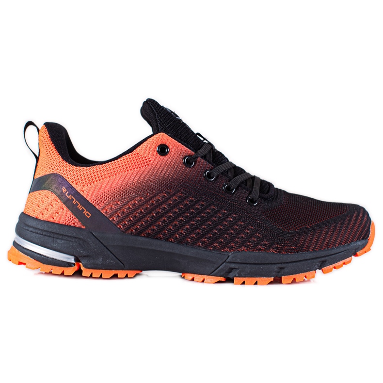 DK Sports shoes black orange