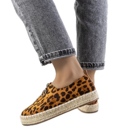 Verneli's brown espadrilles