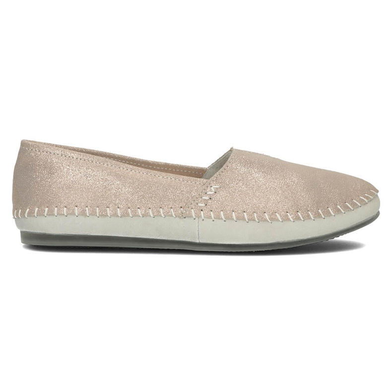 Leather shoes Filippo DP031 / 22 Go golden grey Leather shoes Filippo DP031 / 22 Go golden grey