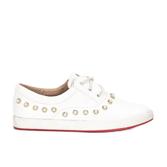 BM Milla's white children's sneakers ['white']