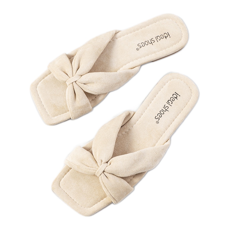 Beige Howse women's slippers