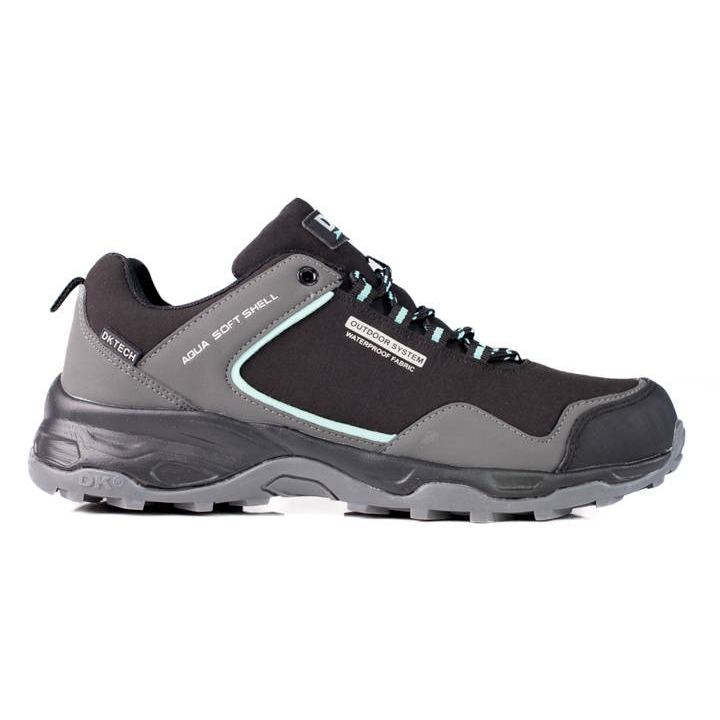 DK Black Trekking Shoes grey