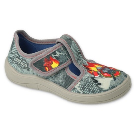 Befado children's shoes 911X012 red grey