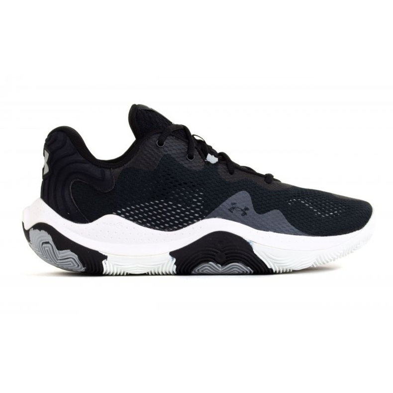 Under Armour Uner Armor Spawn 4 M 3024971-001 basketball shoe multicolored black