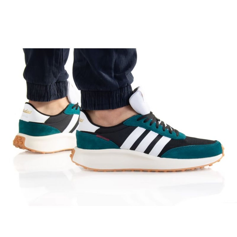 Adidas Run 70S M GY3887 shoes white black green