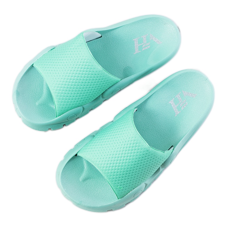 Women's green Distant slippers