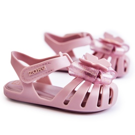 Children's Sandals With Velcro Fragrant ZAXY JJ385034 Light purple ['purple'] violet
