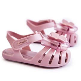 Children's Sandals With Velcro Fragrant ZAXY JJ385034 Light purple ['purple'] violet