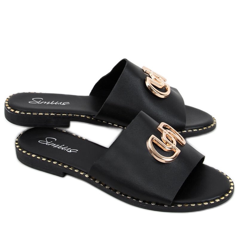 Larisa Black women's slippers