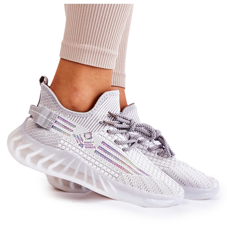 FK2 Women's Sport Slip On Gray Rokko Shoes grey multicolored