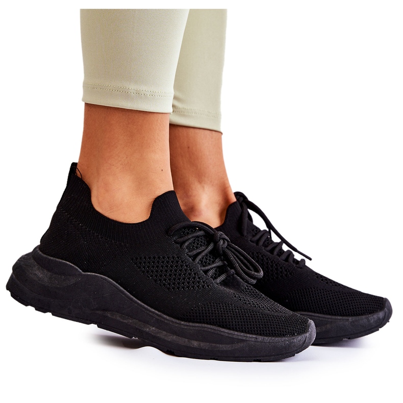 FK2 Women's Sport Shoes, Slip-on Black Livia