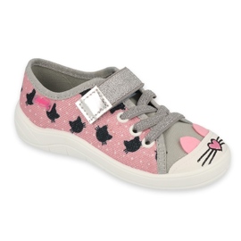 Befado children's shoes 251X184 pink grey