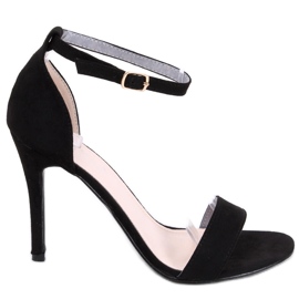 Sheila Black high heel sandals