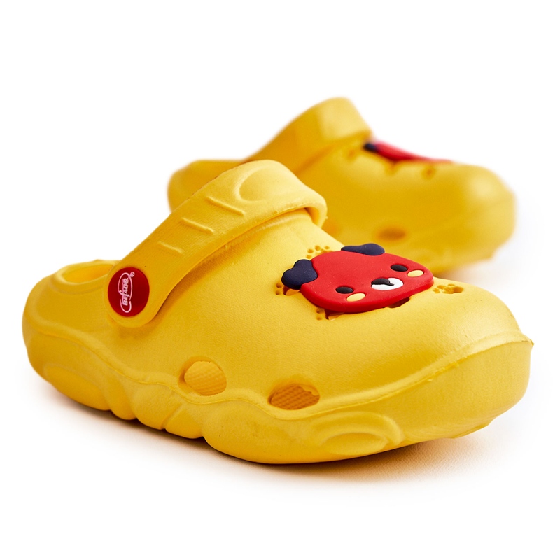 BEFADO S.A. Children's Slippers Kroks Miś Befado 159X107 Yellow