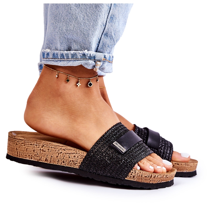 Women's Classic Slippers Inblu NM000025 Black