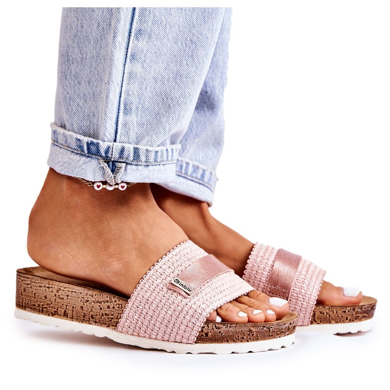 Women's Classic Slippers Inblu NM000025 Pink Women's Classic Slippers Inblu NM000025 Pink
