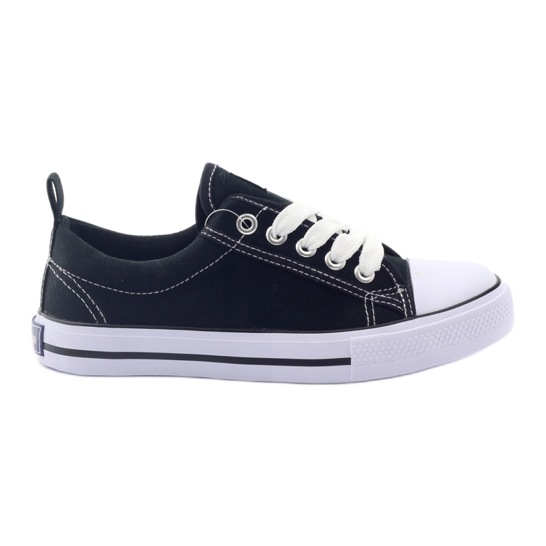 American Club Black American LH20 black sneakers white