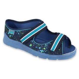 Befado children's shoes 969Y157 navy blue blue Befado children's shoes 969Y157 navy blue blue