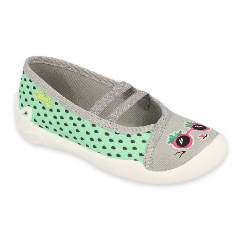 Befado children's shoes 116X304 grey green