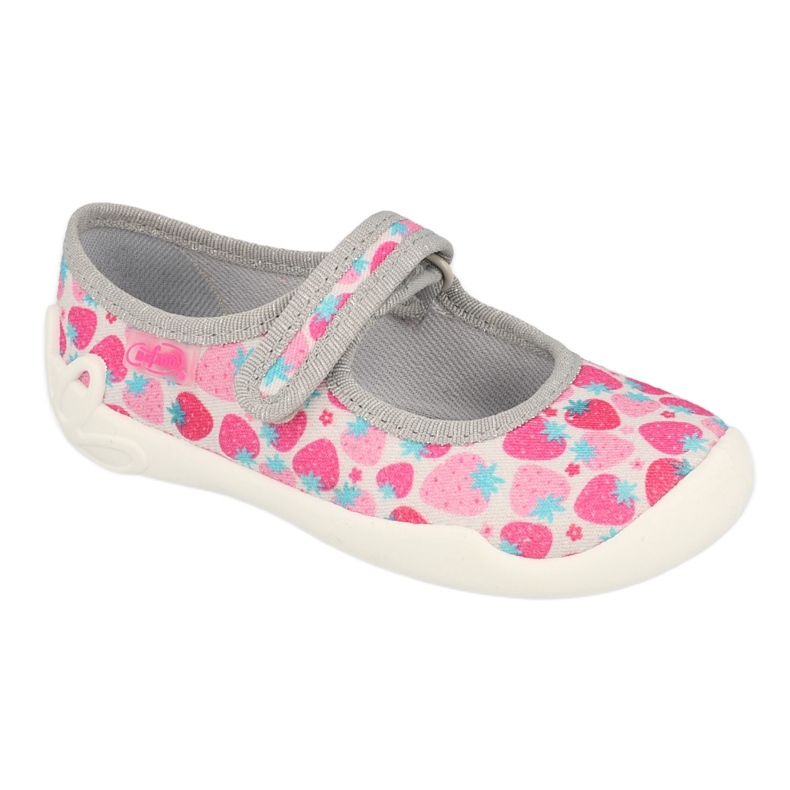Befado children's shoes 114X485 pink grey
