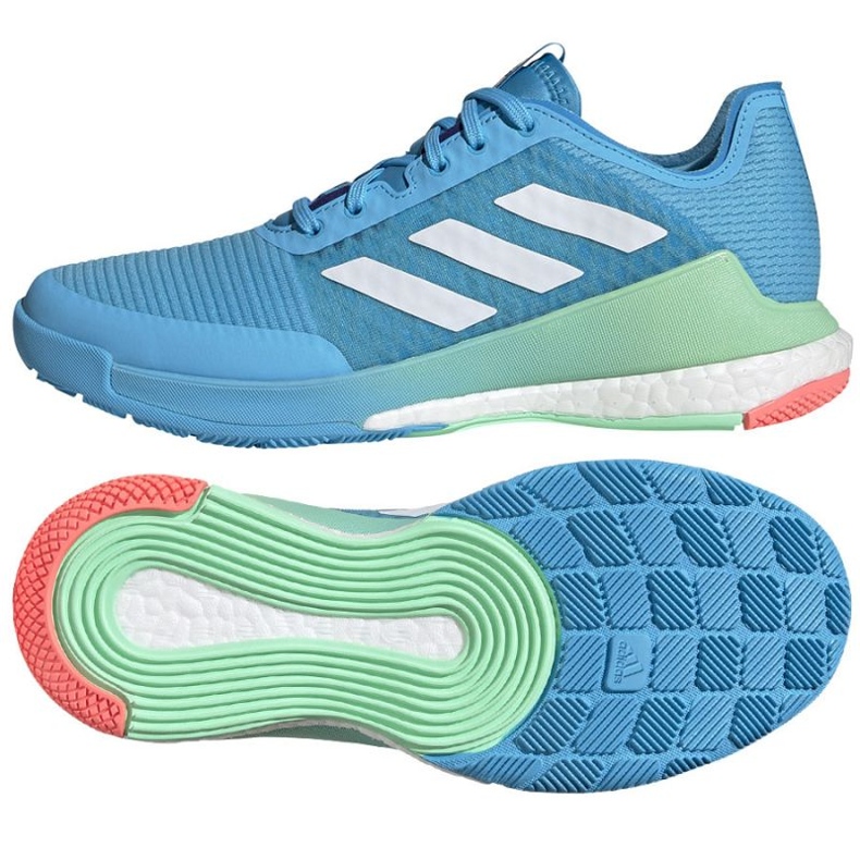 Adidas CrazyFlight M GW5095 volleyball shoes blue blue