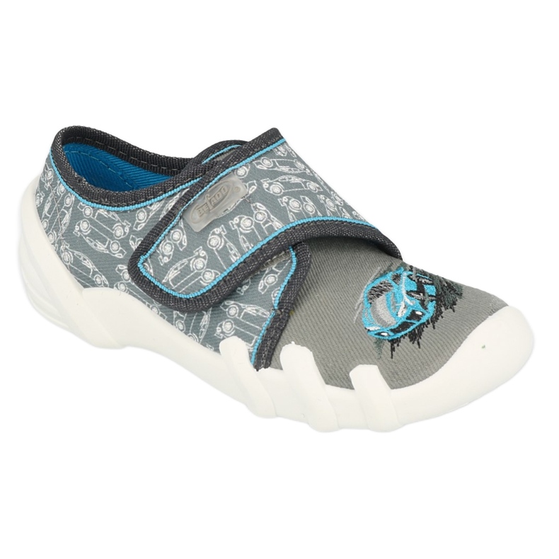 Befado children's shoes 273Y339 blue grey