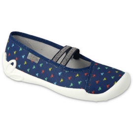 Befado children's shoes 116Y308 navy blue