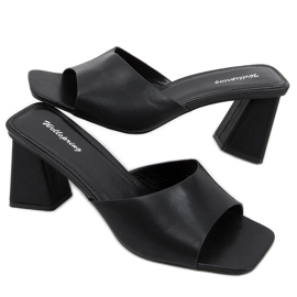 Dionne Black high-heeled sandals