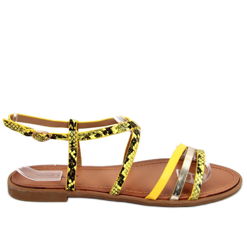 Bavi Yellow women's sandals