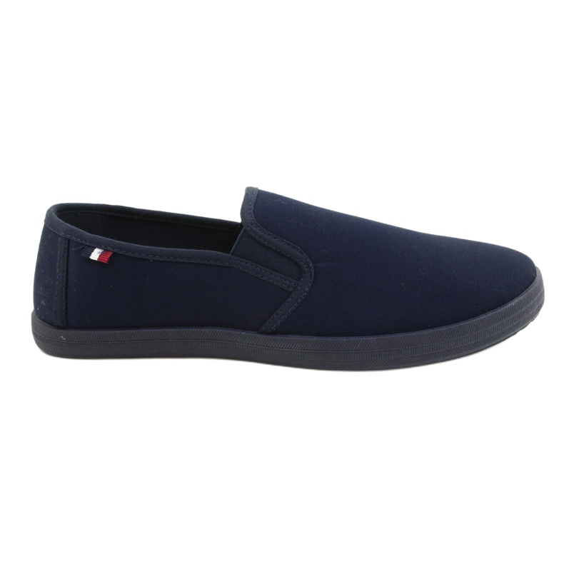 Atletico Men's Slip On Shoes WY18921 Navy Blue