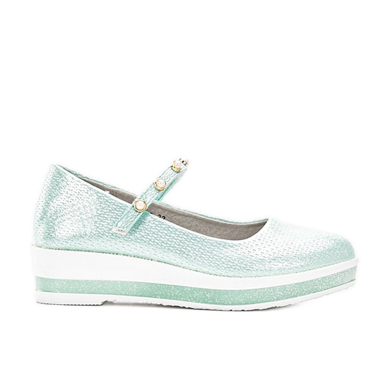 Kuiper children's green ballerinas