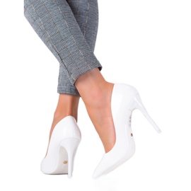 Seastar White lacquered heels Seastar White lacquered heels