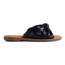 SHELOVET Fashionable Women's Slippers black