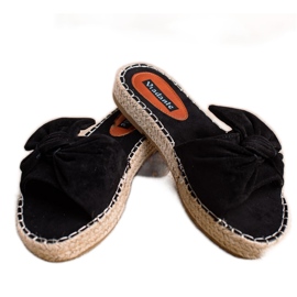 SHELOVET Black Women's Slippers SHELOVET Black Women's Slippers