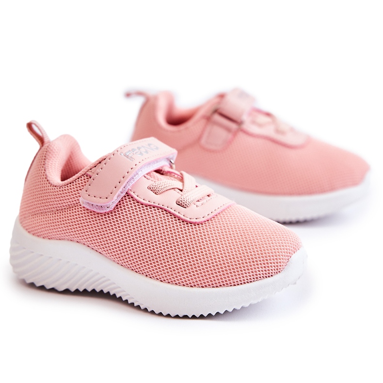 FR1 Children's Sport Shoes With Velcro Pink Lexy FR1 Children's Sport Shoes With Velcro Pink Lexy