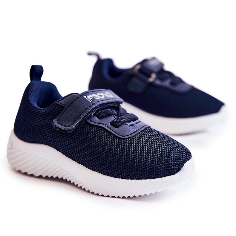 FR1 Children's Sport Shoes With Velcro Blue Lexy