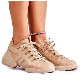 PG2 Women's sports sneakers Azella beige shoes PG2 Women's sports sneakers Azella beige shoes