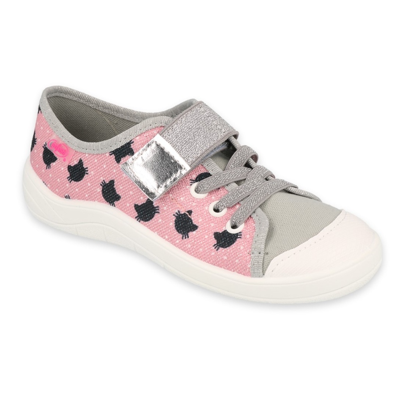 Befado children's shoes 251Y183 pink grey