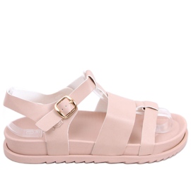 Patsy Nude women's sandals beige pink Patsy Nude women's sandals beige pink