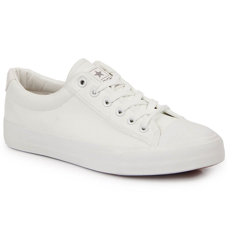 Low white eco-leather sneakers NEWS Low white eco-leather sneakers NEWS