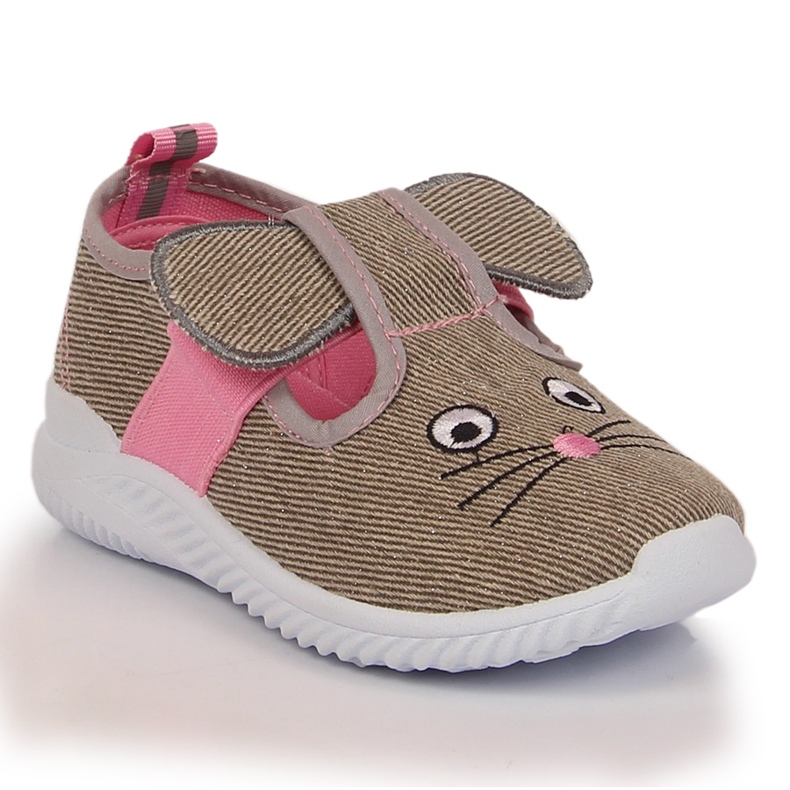 Atletico mice girls' sneakers grey