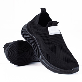 SHELOVET Slip-on Sports Shoes black