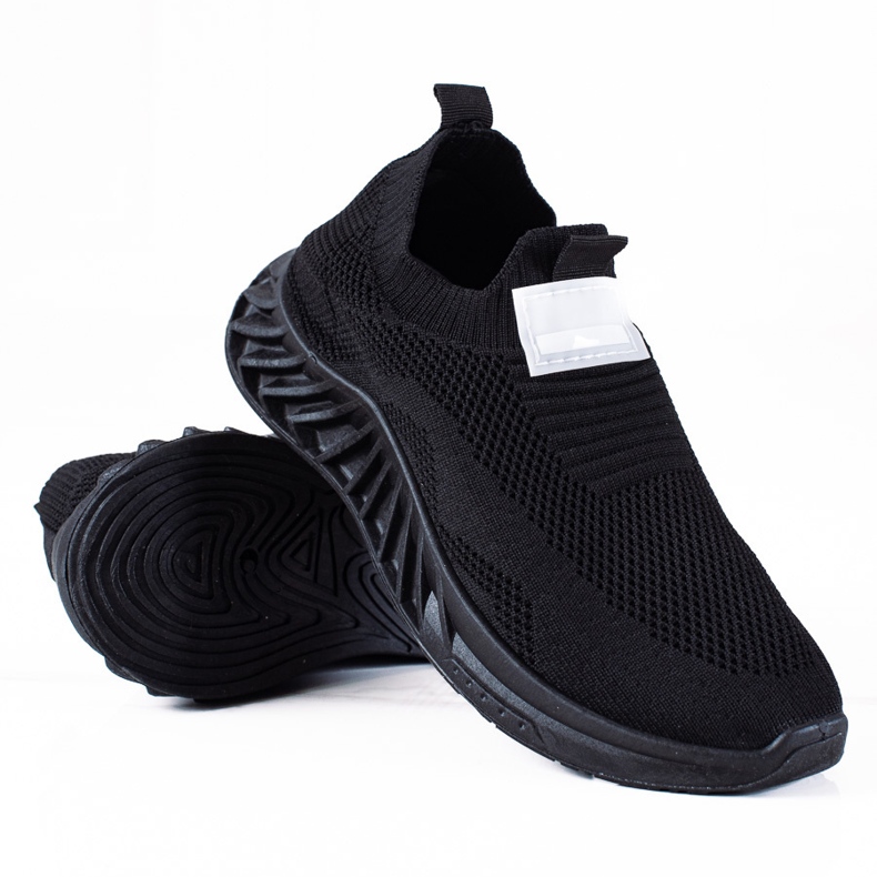 SHELOVET Slip-on Sports Shoes black