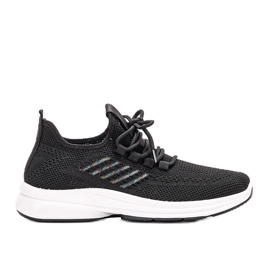 Black Merja sports sneakers
