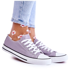 PJ1 Women's Classic Sneakers Tied Gray Be Mine grey